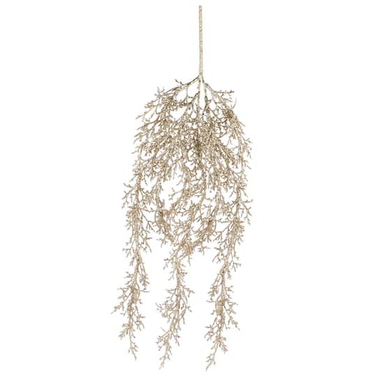 24" Golden Glittered Pine Christmas Spray By Northlight | Michaels®